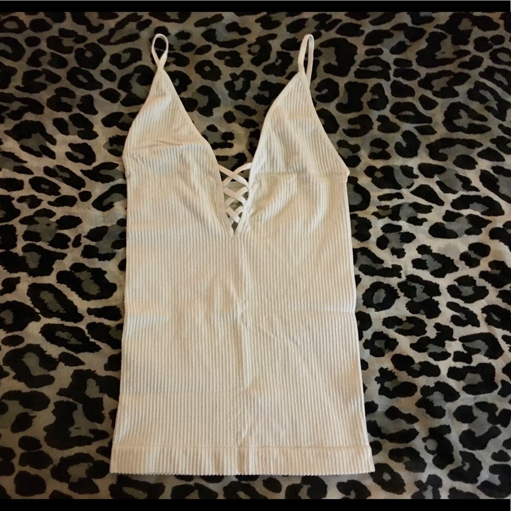 Intimately Free People Crossover Tank/Cami Top